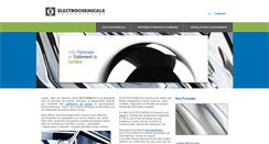 Desktop Screenshot of electrochemicals.net