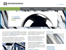 Tablet Screenshot of electrochemicals.net